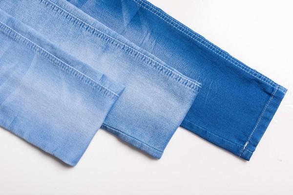 Cotton poly spandex fabric Blue Color Cotton 71% Polyester 28% Spandex 1% Super Stretch denim fabric-HN5152-2