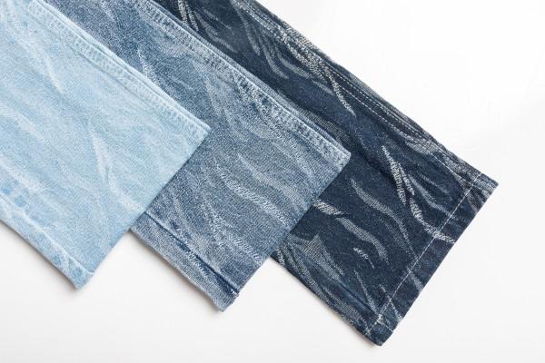 Hot Sale Cheap Jeans Fabric Denim Comfortable Stretch Jacquard 80%cotton 10%viscose 10%polyester Denim Fabric-HJ6191