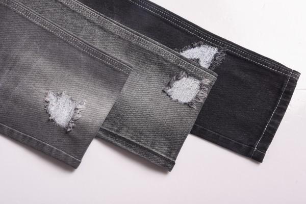 Popular Recycled Denim Fabric Good Quality 85%cotton Comfortable Stretch Denim Fabric-HL778-2